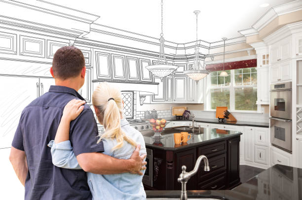 Professional Countertop Replacement technician working in Marcus Hook, PA